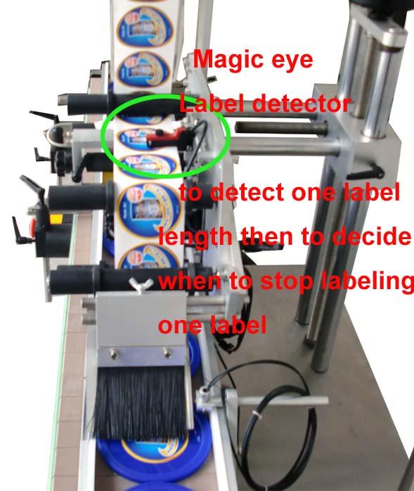 Аппликатор ярлыка плоской поверхности полиэтиленового пакета подгонял КЭ стикера собственной личности слипчивого