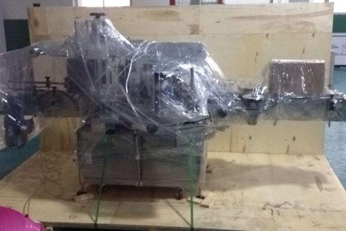 Этикетировочная машина для флаконов из алюминиевого сплава Opp для круглых бутылок, промышленная этикетировочная машина