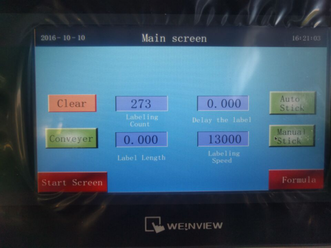 Машина для прикрепления этикеток пробирки круглой бутылки 10-50мл для губных помад косметики