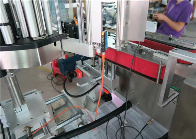 Круглая машина для прикрепления этикеток стикера бутылки с импортированным волшебным глазом высокой точности