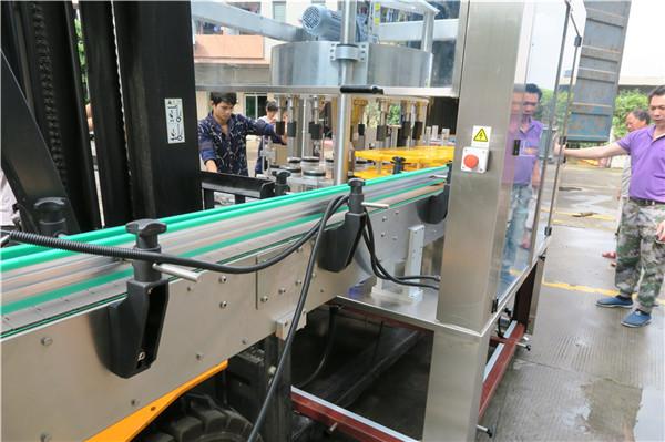 Экран касания ПЛК оборудования для прикрепления этикеток стикера эффективной бутылки роторный