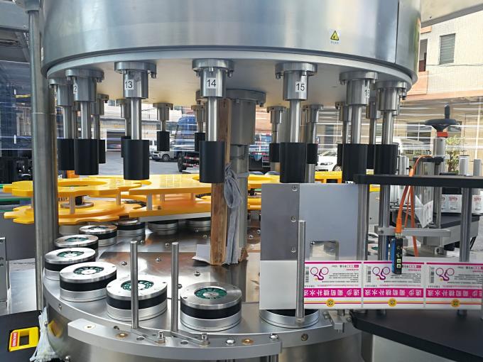 Высокоскоростная роторная машина для прикрепления этикеток стикера с функцией вращения