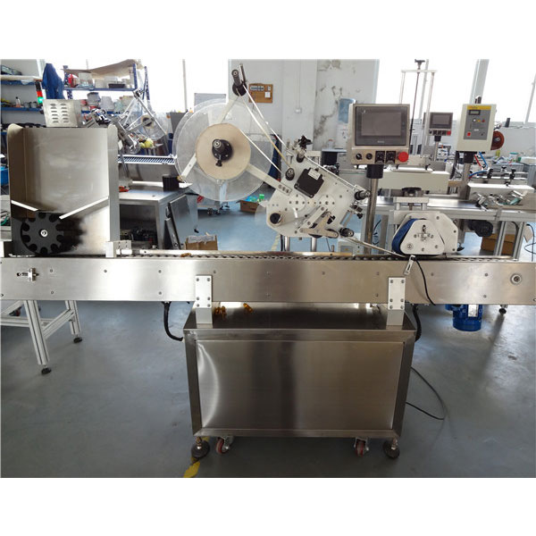 Машина для прикрепления этикеток пробирки экономии управления Плк автоматическая горизонтальная для мини бутылки