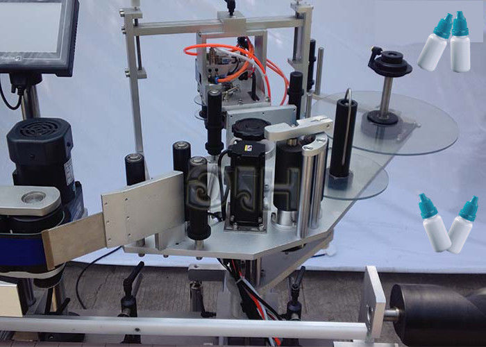 Китай Верхняя / нижняя стороны Вертикальная этикетировочная машина для круглых бутылок с автоматическим поставщиком