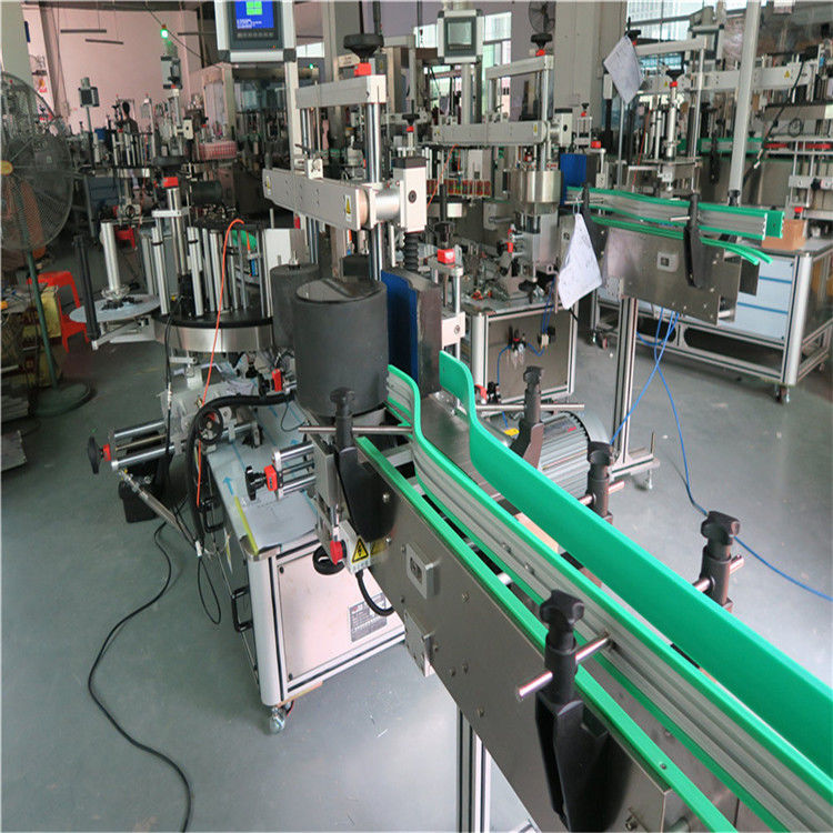 Китай Двухсторонняя самоклеящаяся этикетировочная машина для бутылок с самоклеящейся этикеткой, максимальная высота 190 мм, поставщик